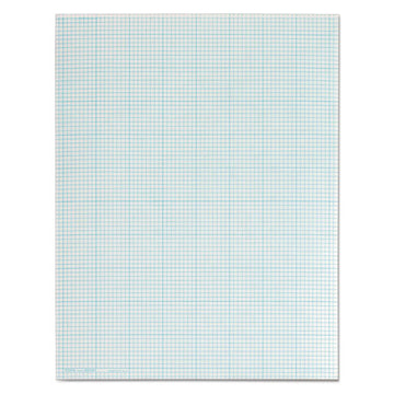 TOPS™ Cross Section Pads, Cross-section Quadrille Rule (8 Sq-in, 1 Sq-in), 50 White 8.5 X 11 Sheets freeshipping - TVN Wholesale